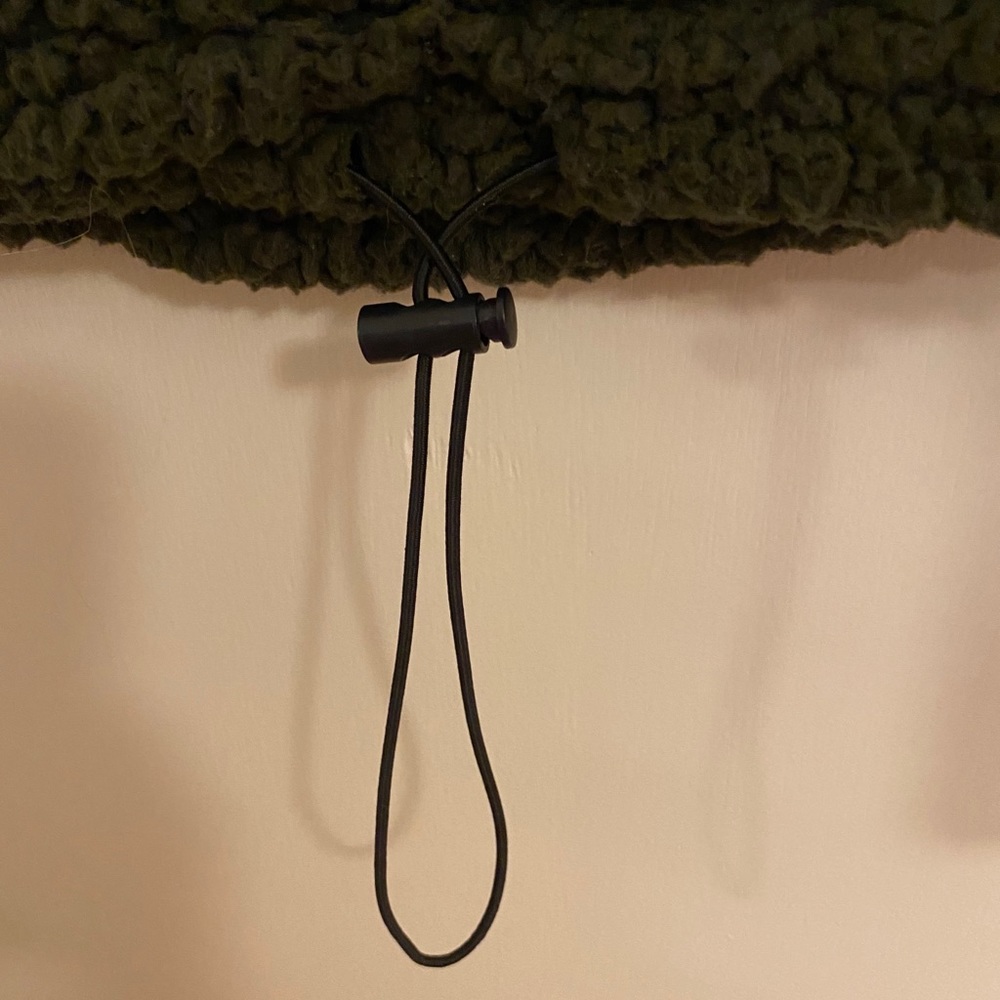 ☼ Olive quarter-zip Sherpa - Picture 6 of 7